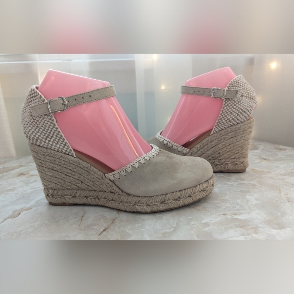 Paseart Espadrilles Wedges Made In Spain  Size 38